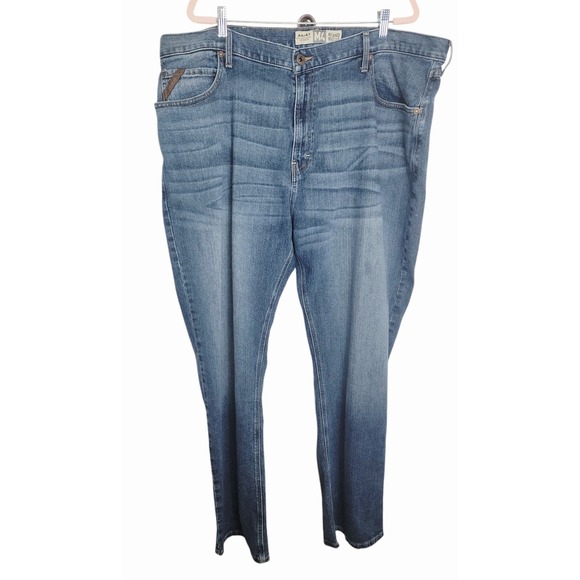 Ariat M4 Legacy Relaxed Bootcut Jeans Men's Blue Denim Mid Rise Stretch 44/34 - Picture 1 of 13